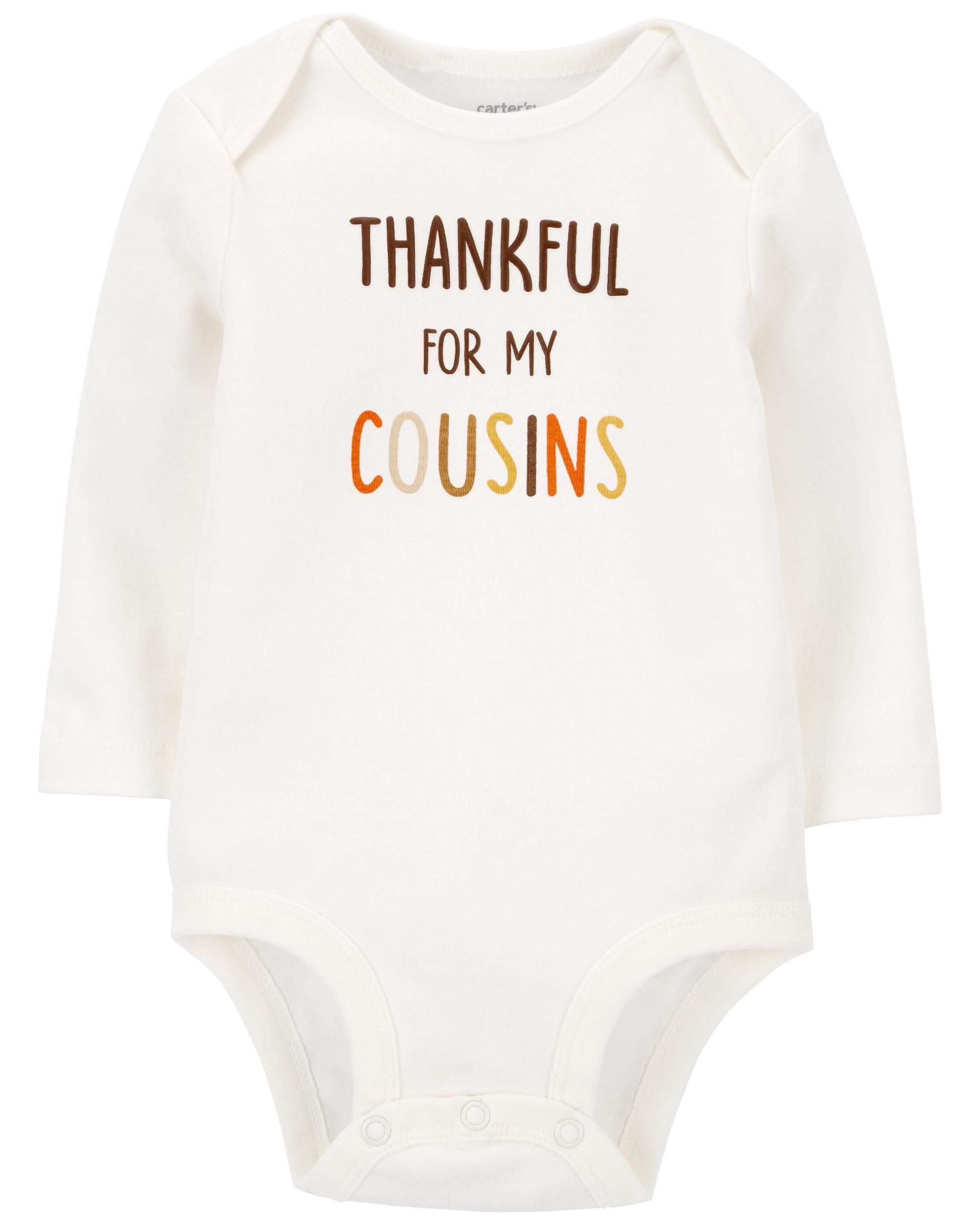 Thankful For My Cousins Collectible Bodysuit | Carter's