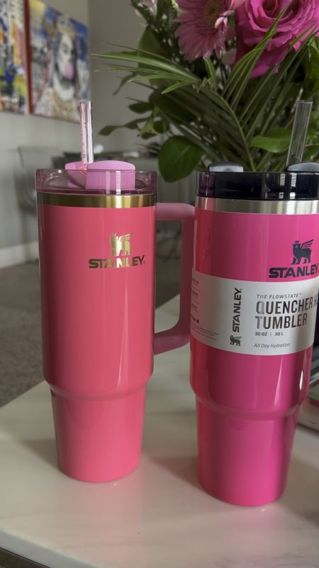 Ok how cutie are these! My obsession with Stanley brand tumblers is real! 

#LTKFindsUnder50 #LTKVideo #LTKOver40