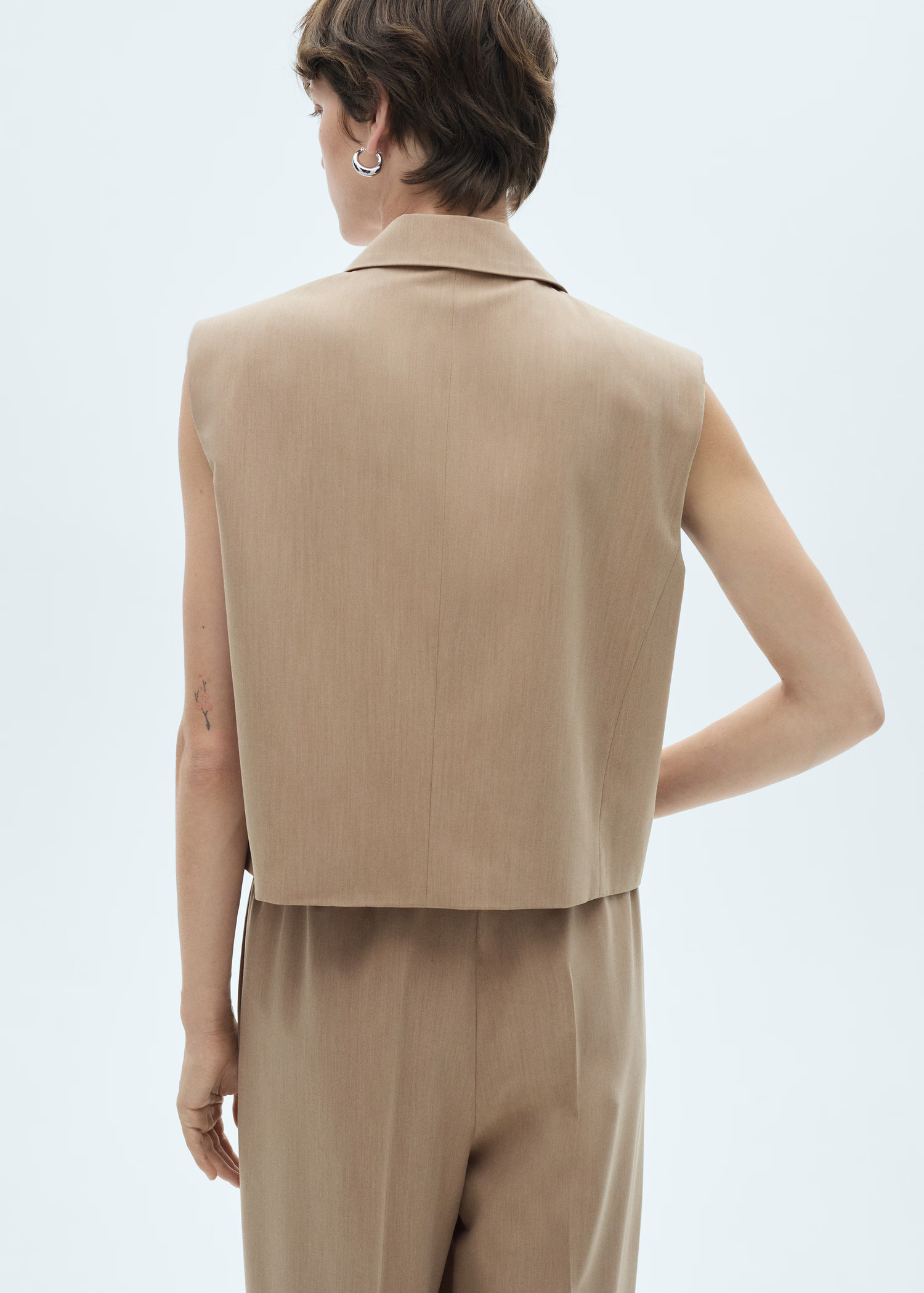 Suit vest with lapels - Women | MANGO USA | Mango (US/MX/AU)