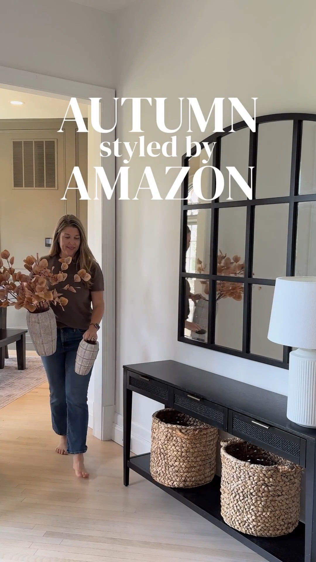 Fall decor from Amazon styled on our console table! 

#LTKHome #LTKSeasonal #LTKSaleAlert
