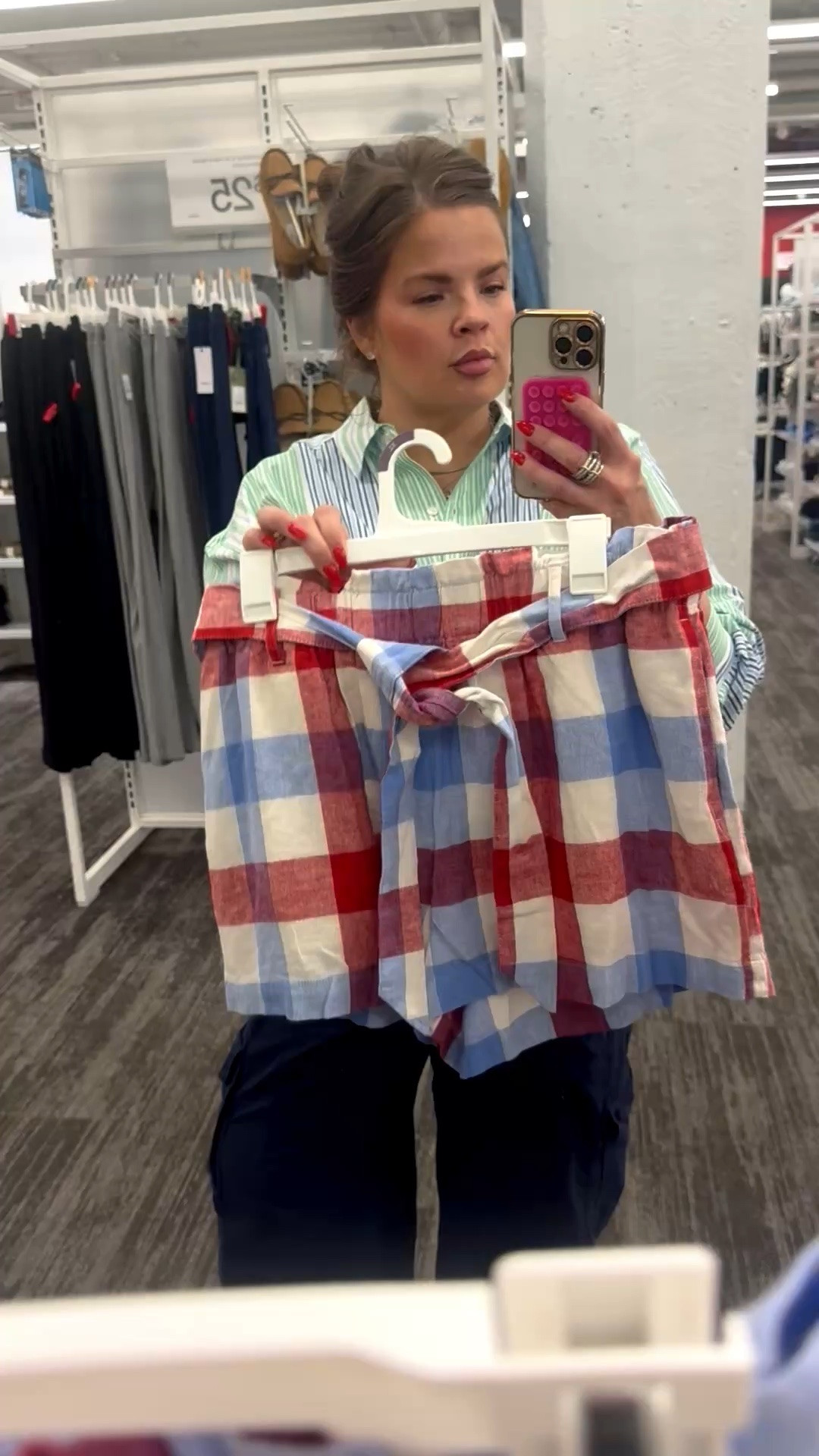 These are such cute shorts – they are linen – and red white and blue! Super cute!!

#LTKOver40 #LTKSeasonal #LTKMidsize