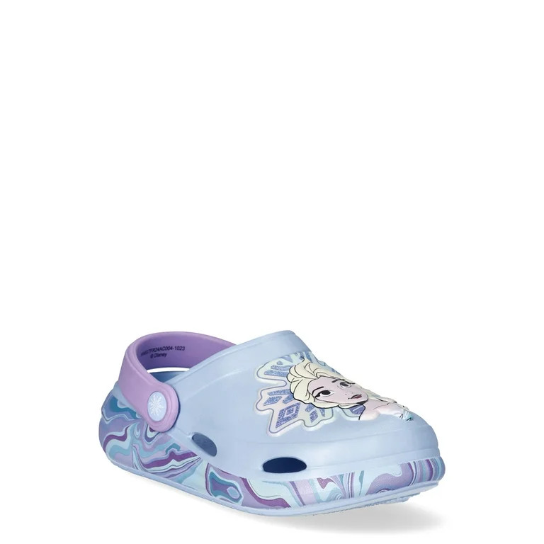 Toddler Girls Frozen License Clogs, Sizes 5/6-11/12 | Walmart (US)