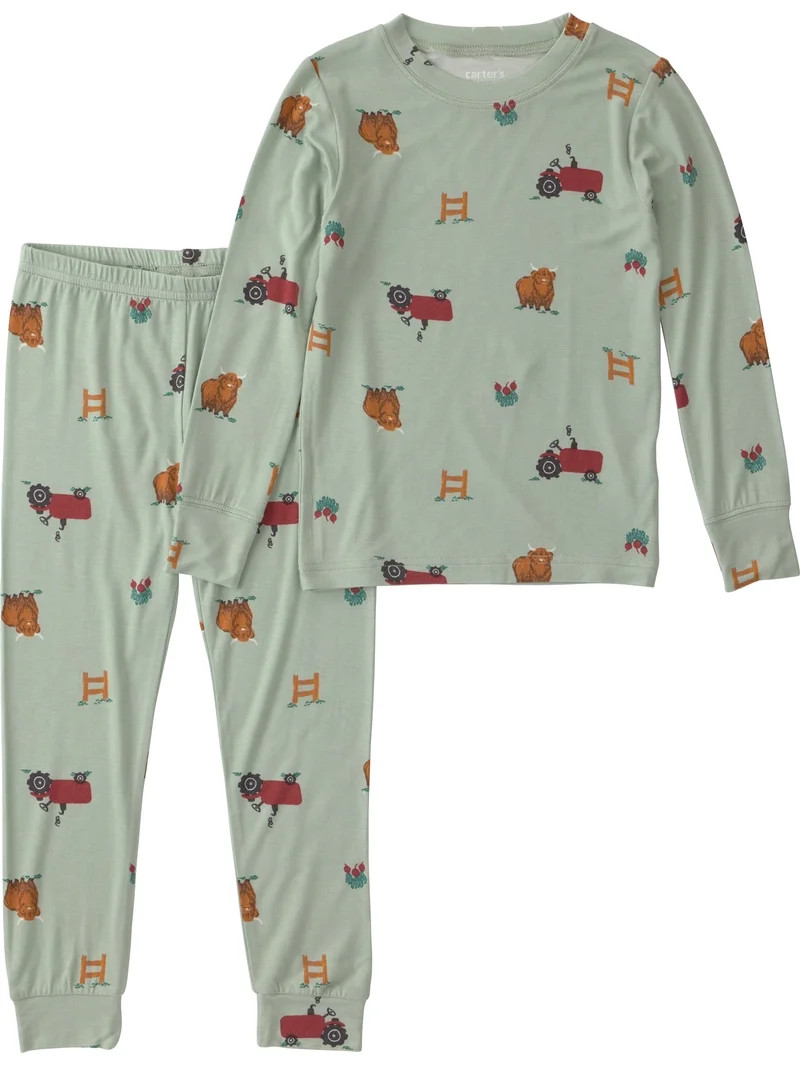 Carter's Child of Mine Toddler ComfySoft Pajama Set, 2-Piece, Sizes 12M-5t | Walmart (US)