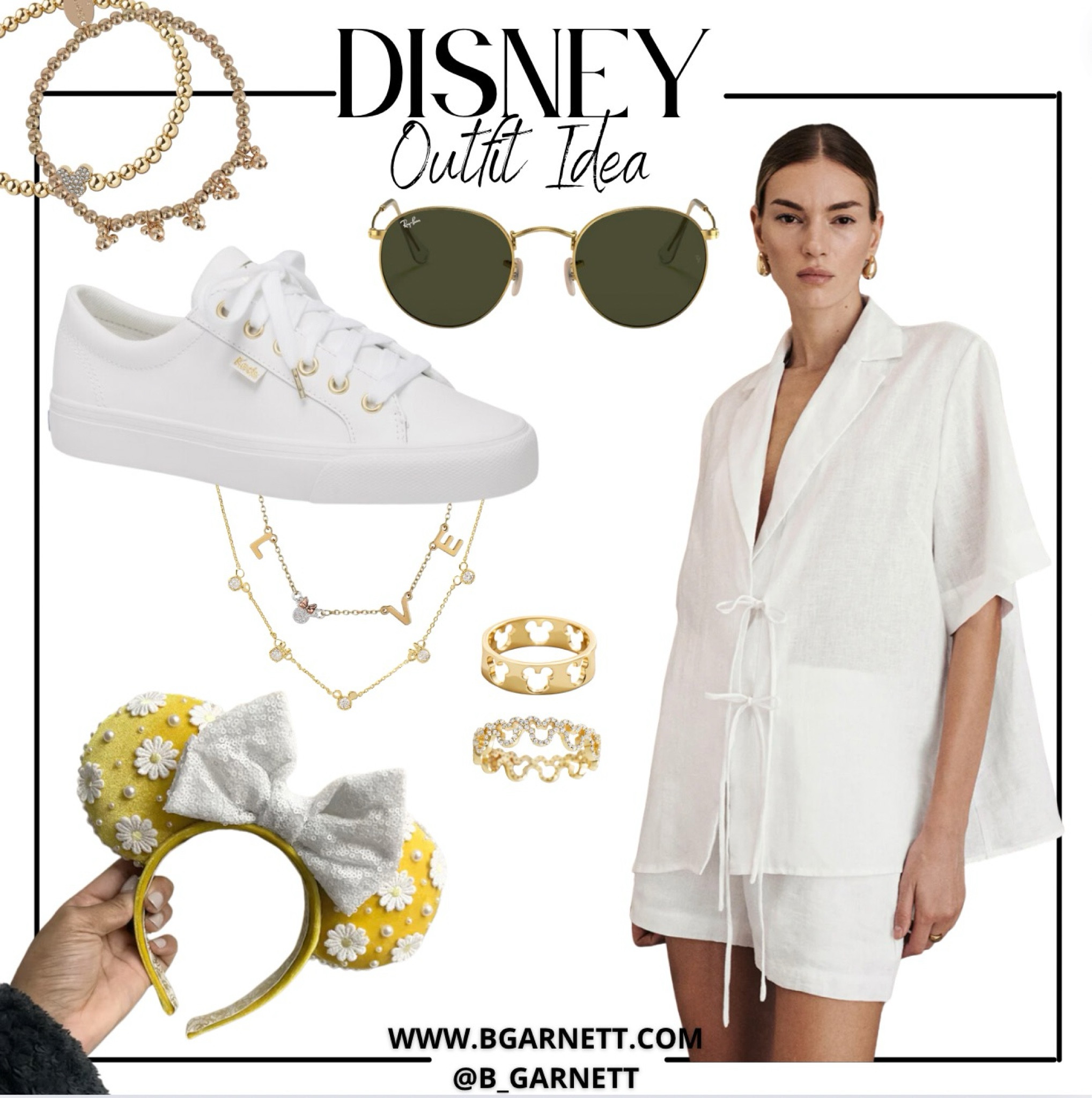 Disney Outfit | theme park outfit | WDW outfit | matching set | Mickey ears | linen set | meds | matching set | Disneyland outfit | Disney world | ray ban | Dissh | white sneakers | leather sneakers 

#LTKTravel #LTKStyleTip #LTKFindsUnder50