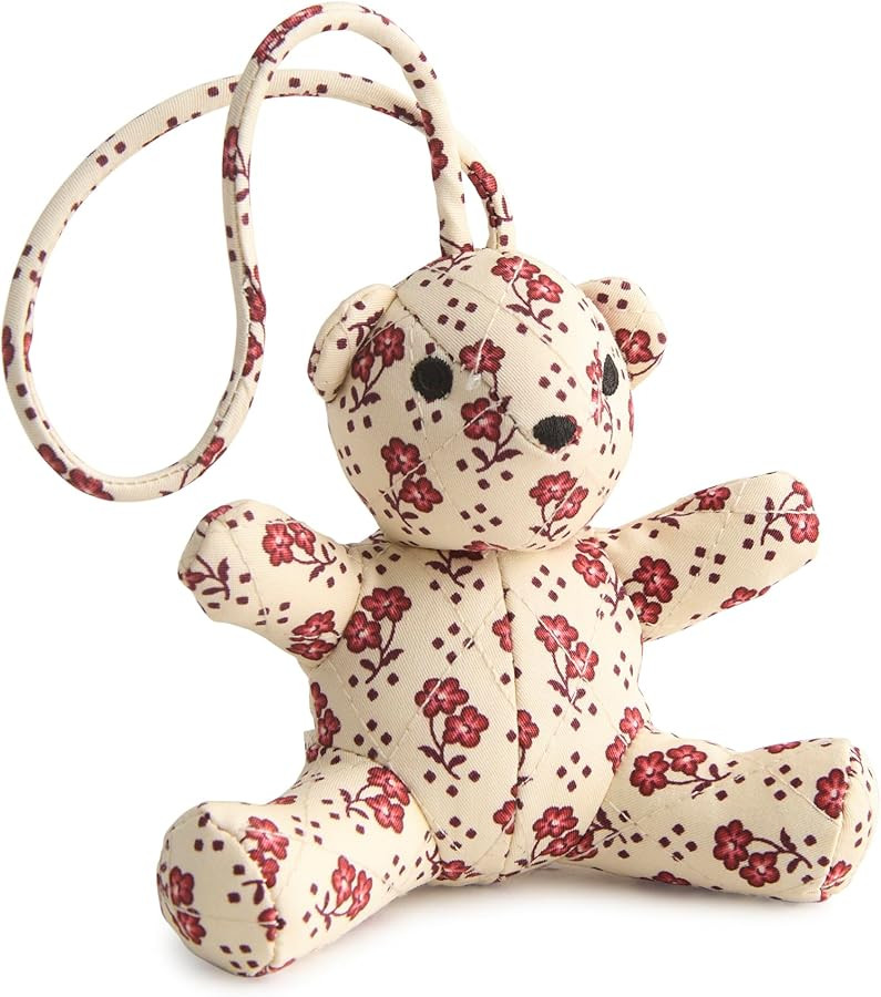 Premium Cotton Bitty Bear Bag Charm | Amazon (US)