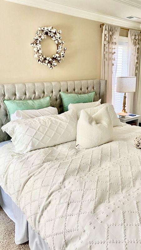 Another favorite Wayfair find! My amazing Candice upholstered tufted headboard in my master bedroom! What a gem!

Shop this bed and bedding on sale!

master bedroom | bedding | headboard | wayfair find | boho farmhouse | boho farmhouse bedroom | white bedding

#LTKHome #LTKSaleAlert