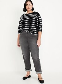 Mid-Rise Wow Boyfriend Straight Jeans | Old Navy (US)