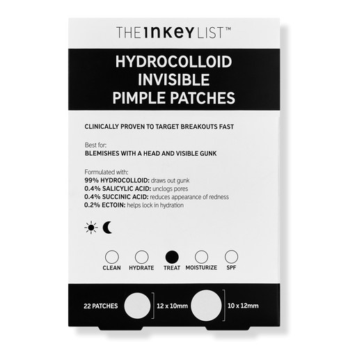 Hydrocolloid Invisible Pimple Patches + Salicylic Acid | Ulta