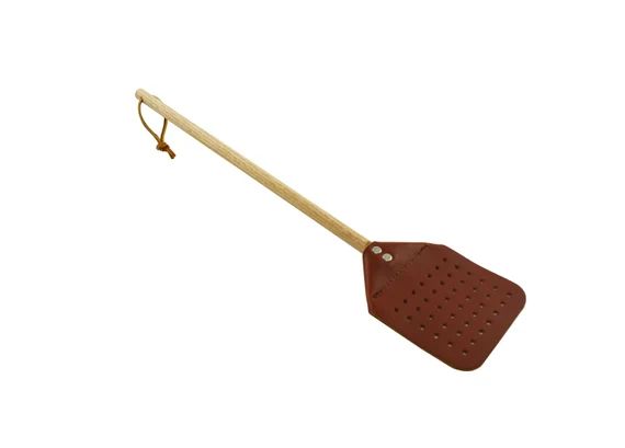 Heavy Duty Leather Fly Swatter With Oak Wooden Handle 18 Inch | Etsy | Etsy (US)
