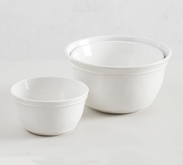 Cambria Stoneware Mixing Bowls - Set of 3 | Pottery Barn (US)
