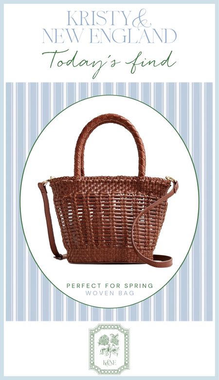 Great woven bag for spring & summer 

#LTKitbag #LTKover40