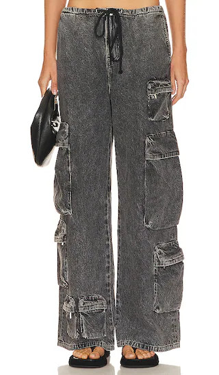x Lindsi Lane Romee Drawcord Cargo Pant in Sedgwick | Revolve Clothing (Global)