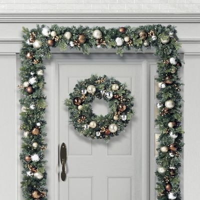 Toasted Bronze Shatterproof Greenery Collection | Frontgate