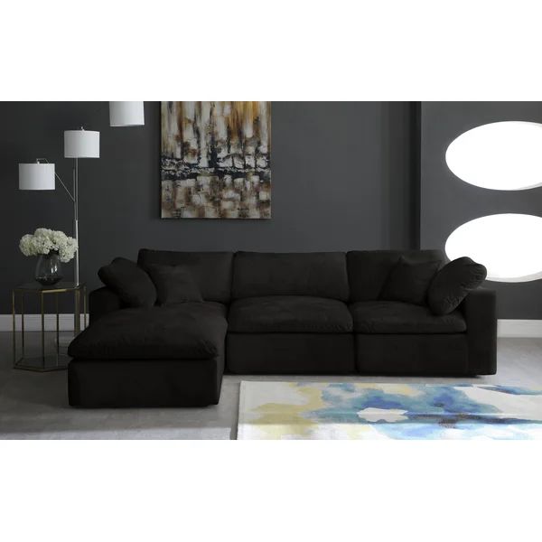 Millersburg 4 - Piece Upholstered Sectional | Wayfair North America