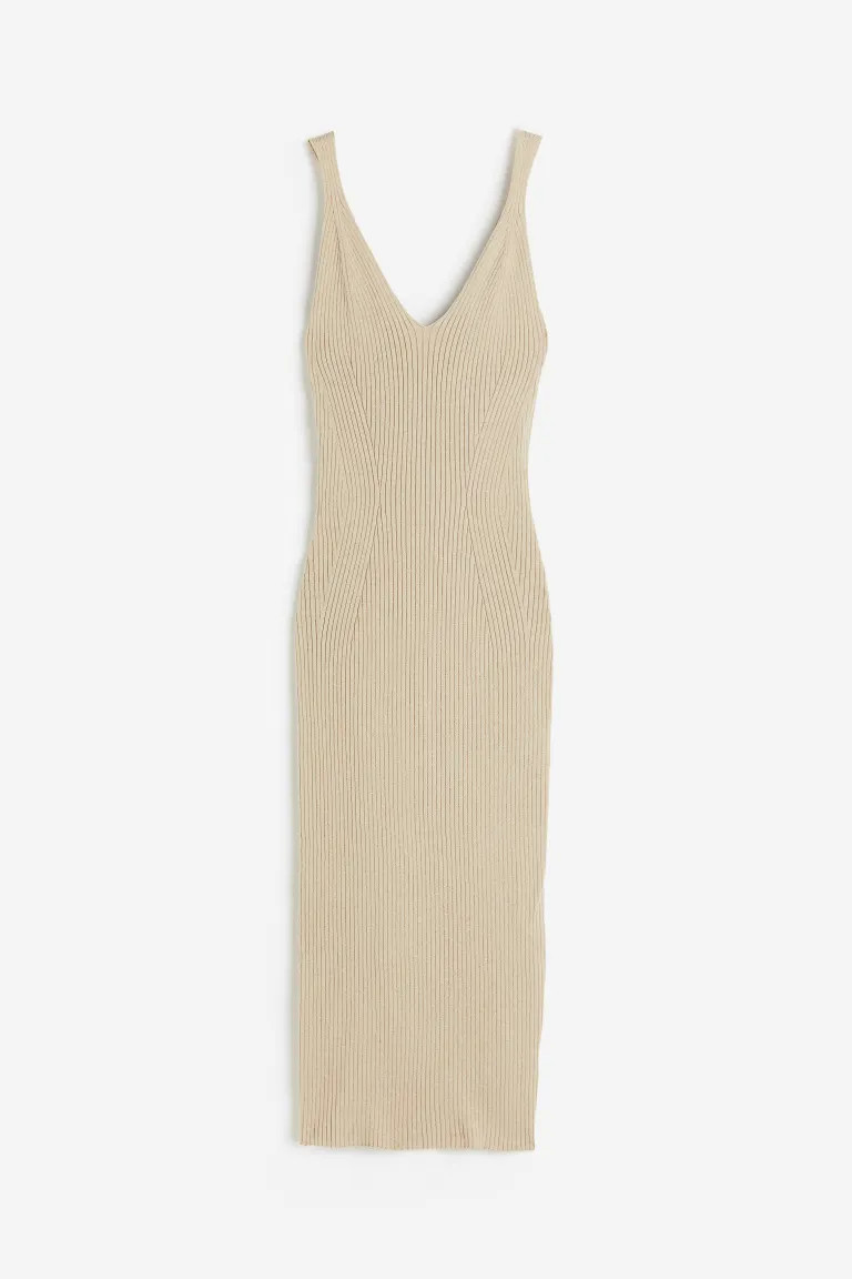 Bodycon-Kleid in Rippstrick | H&M (DE, AT, CH, NL, FI)