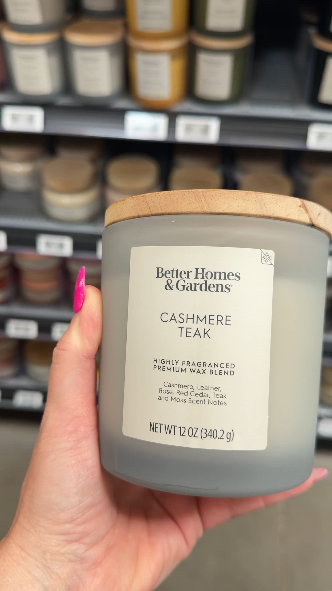 My go to candles at Walmart! I love a good candle! I’m not a fan of sweet smells so I go more for the teakwood, cashmere, amber, coconut smells! Home Gardens Candles

#LTKHome #LTKSeasonal #LTKselfcare