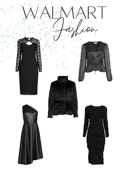 I love all of these black clothi bc  options from @walmartfashion. #walmartpartner  My wardrobe is probably 95% black. I can’t help myself!  I might be adding some of these pretties to the lineup. 
.
.
#walmartfashion, little black dress, sweater dress, workwear, puffer jacket, coat, outerwear, winter wardrobe, holiday party, Christmas party, asymmetrical dress, 

#LTKunder50 #LTKHoliday #LTKSeasonal