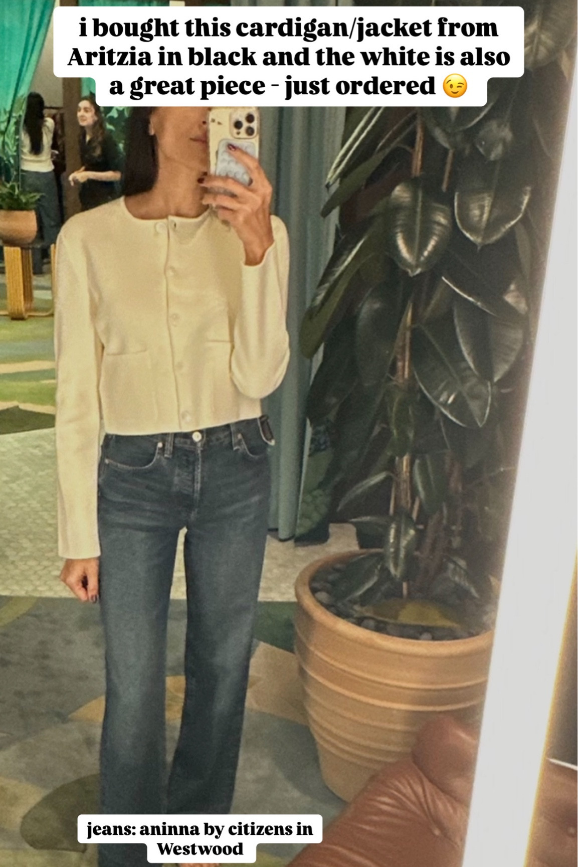 The nobile cardigan is such a staple! I love basics and a very classic wardrobe and this jacket is perfect 

Aritzia, citizens Westwood jeans, capsule wardrobe, quiet luxuryy



#LTKCyberWeek #LTKGiftGuide #LTKSaleAlert