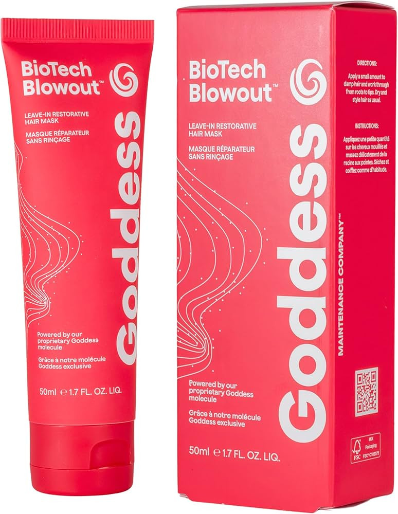 Biotech Blowout Leave-In Restorative Hair Mask, Heat Protectant for Hair & Strengthening Treatmen... | Amazon (US)