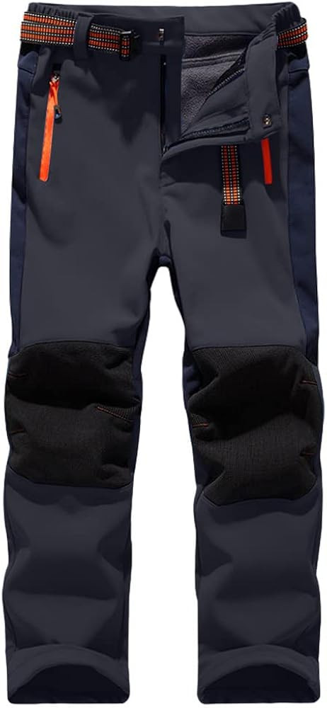 Jessie Kidden Kids Boys Girls Youth Waterproof Hiking Ski Snow Pants Elastic Waist Warm Insulated... | Amazon (US)