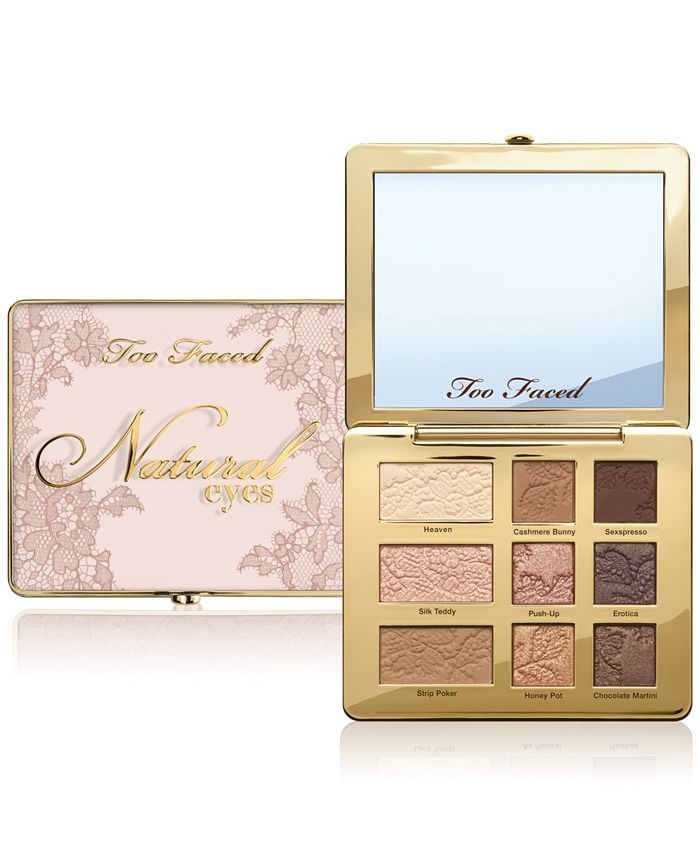 Too Faced Natural Eyes Neutral Eye Shadow Palette & Reviews - Makeup - Beauty - Macy's | Macys (US)