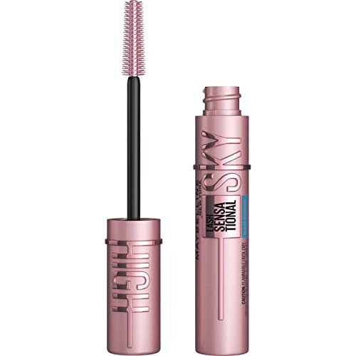 Maybelline Lash Sensational Sky High Waterproof Mascara Makeup, Volumizing, Lengthening, Defining, Curling, Multiplying, Buildable Formula, Very Black, 1 Count | Amazon (US)