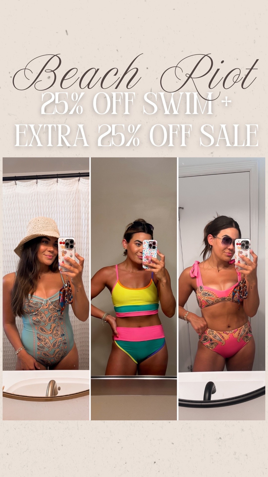 25% off Beach Riot

#LTKSaleAlert #LTKSeasonal #LTKSwim