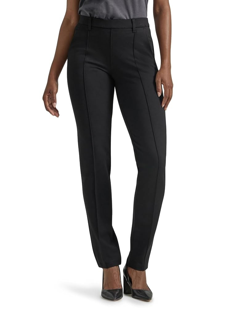 Lee Women's Ultra Lux Comfort Any Wear Straight Leg Pant | Amazon (US)