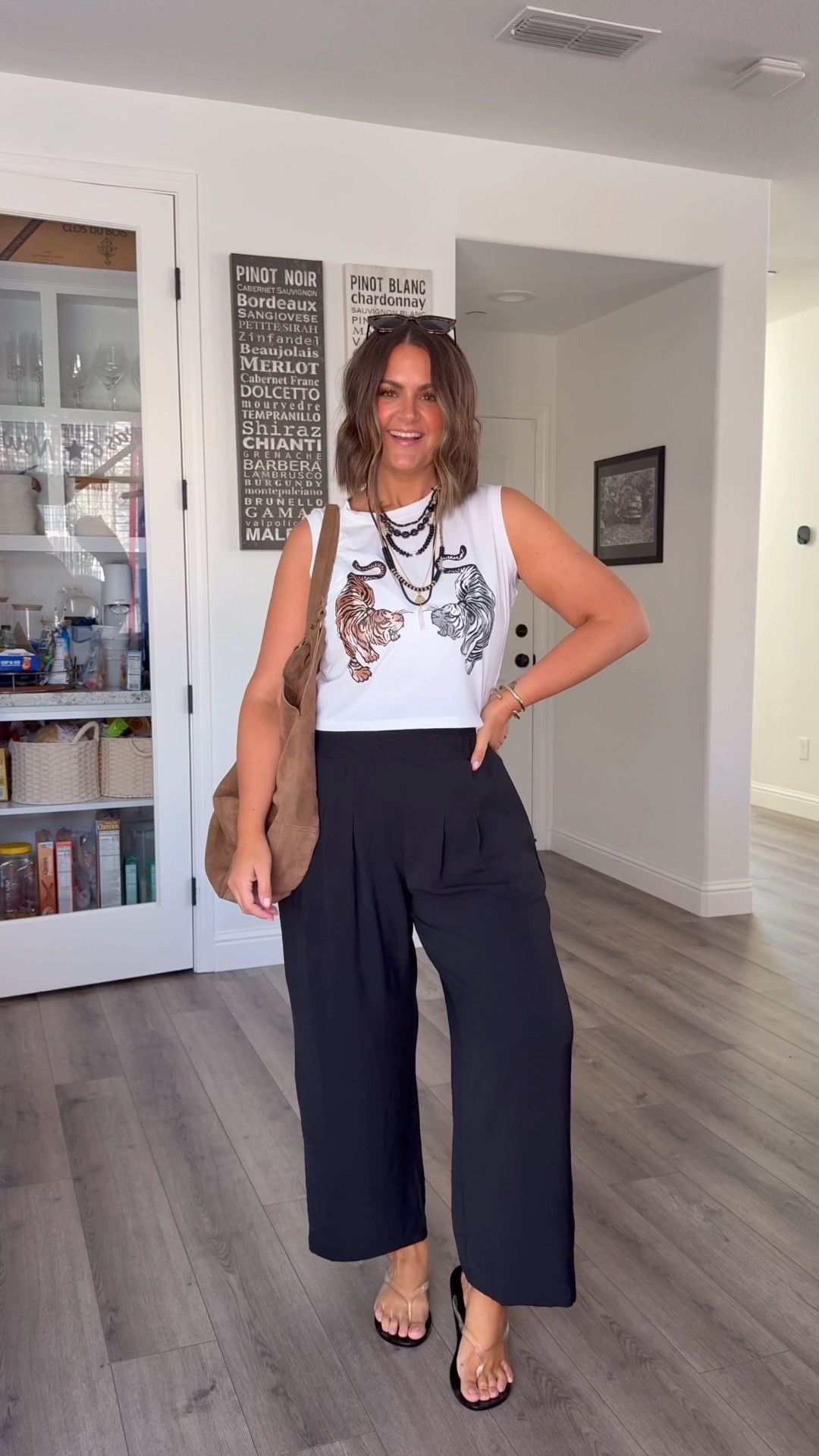 Top, medium (sized down)
Pants, xl (sized up for my hips/booty)

Size 12, midsize, casual style, lightweight pants, soft tummy friendly, over 30, Amazon fashion finds

#LTKgrwm #LTKMidsize #LTKSaleAlert