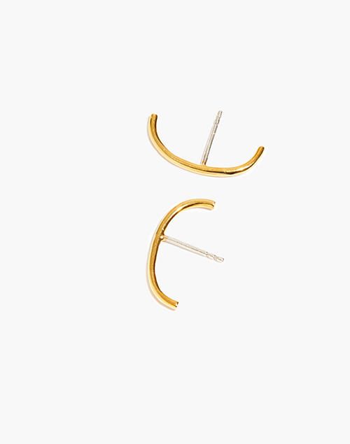 Delicate Collection Demi-Fine Cuff Stud Earrings | Madewell