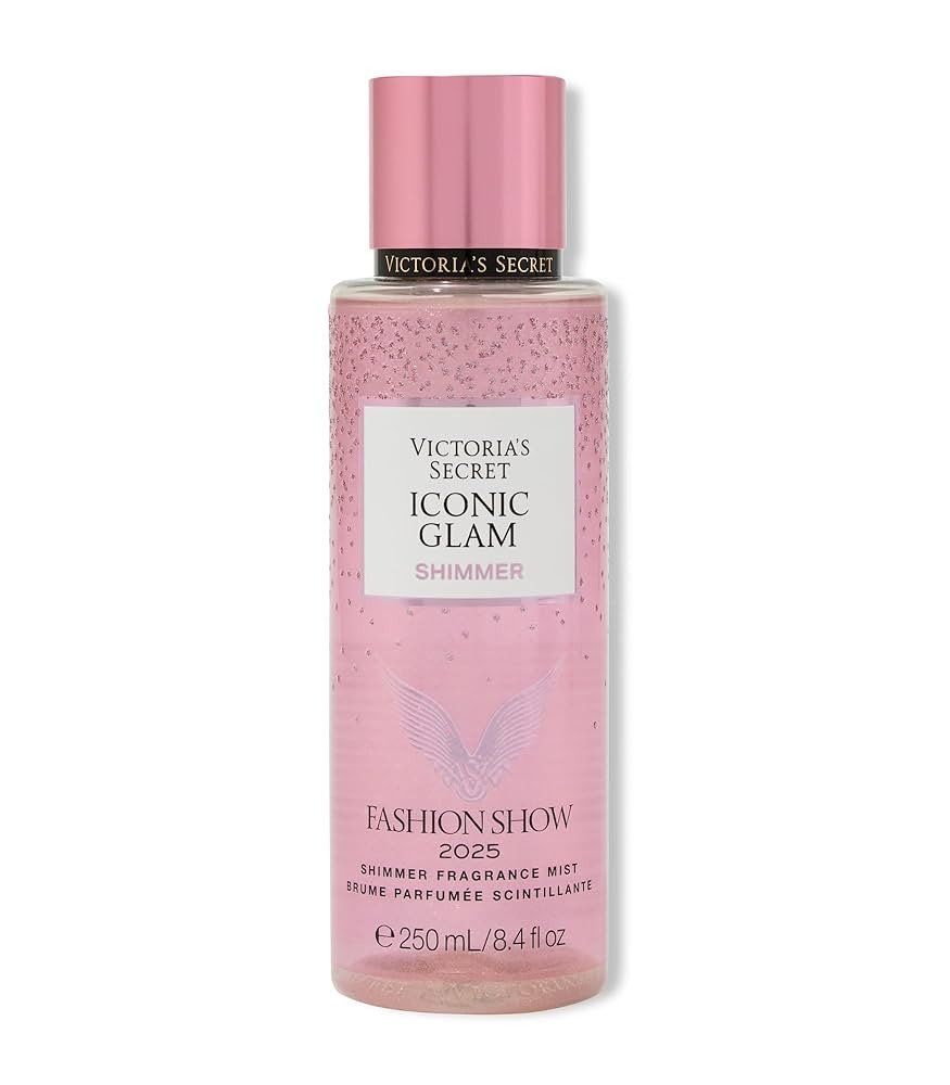 Victoria's Secret Fashion Show Iconic Glam Shimmer Fragrance Mist, Body Spray for Women (8.4 oz) | Amazon (US)