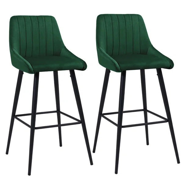 Scheel 30" Bar Stool (Set of 2) | Wayfair North America