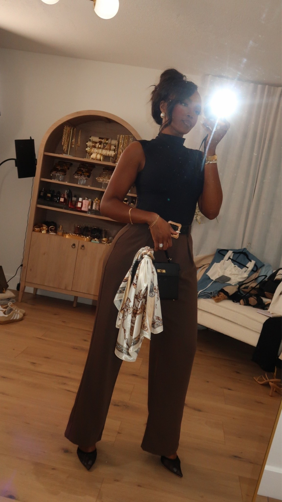 Scroll to shop! ✨ Everything from this look is linked below. 👇🏽    Wearing: Size Small | 5’4” | 140 lbs  📲   Download the FREE LTK app & follow me (@kirasfashionfinds) to shop all my daily finds.  #LTKootd #LTKPetite #LTKU

#LTKgrwm #LTKWorkwear #LTKPetite