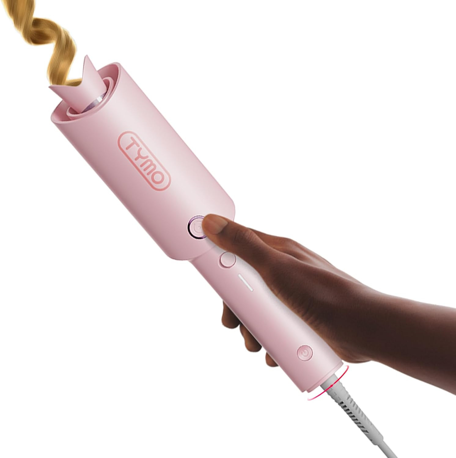 TYMO Automatic Rotating Curling Iron - TYMO CURLPRO Beach Waves Curling Wand, Portable Hair Curle... | Amazon (US)