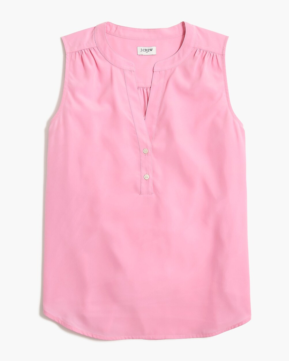 Sleeveless V-neck popover top | J.Crew Factory