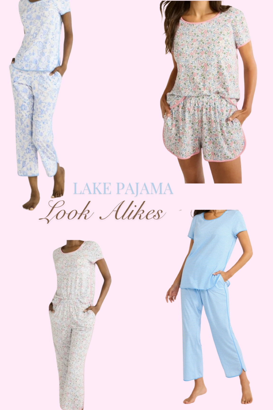 Identical to the lake pajamas!!! From Walmart! 

#LTKStyleTip #LTKFindsUnder50 #LTKSaleAlert