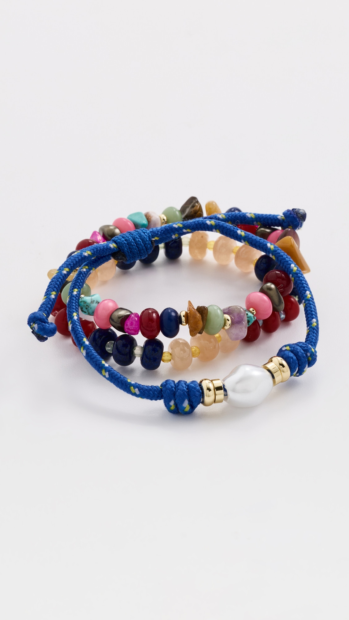 BaubleBar Bold Type Bracelet Set Multi One Size | Shopbop