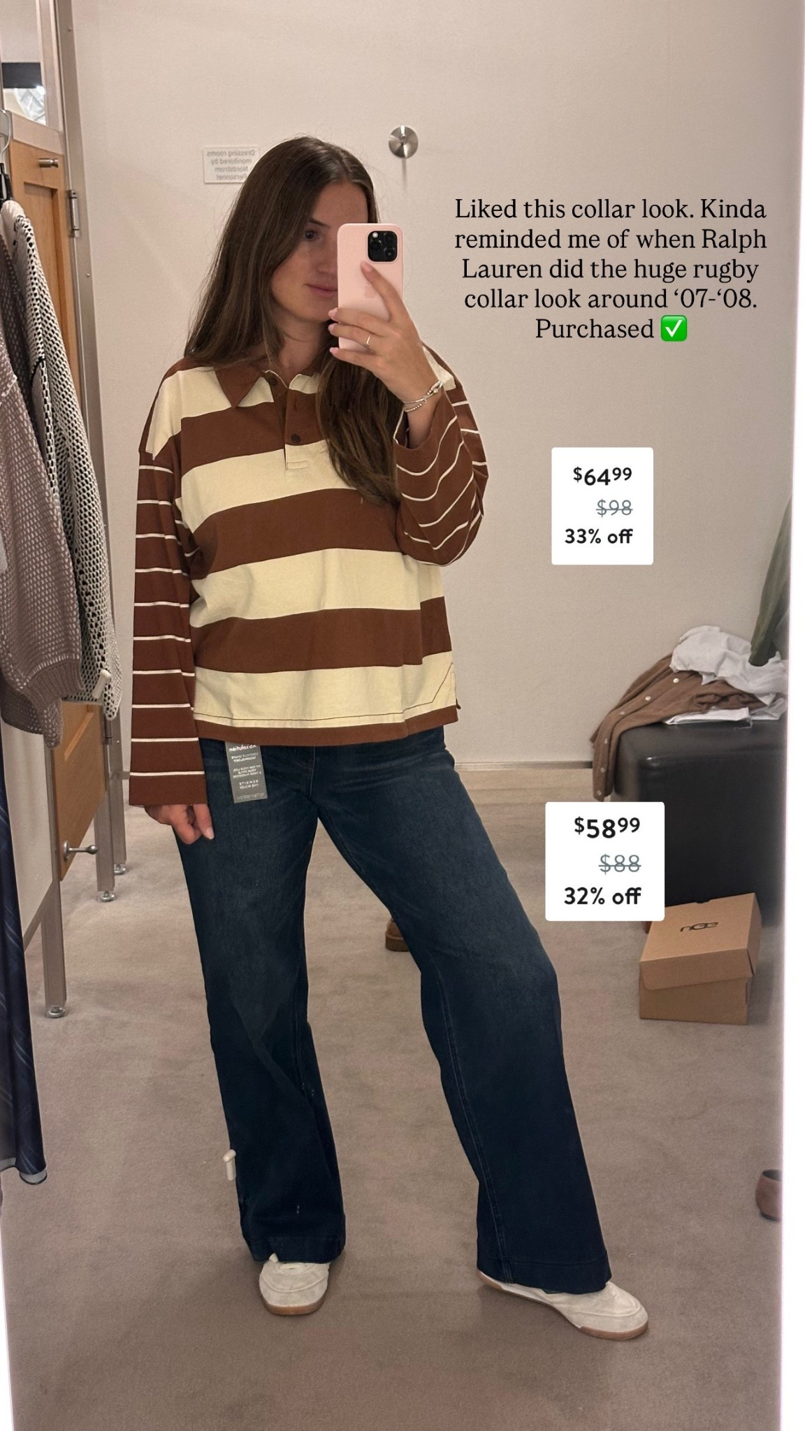 Rugby shirt from Madewell - included in Nordstrom Anniversary sale!

#LTKSaleAlert #LTKSeasonal #LTKFindsUnder100