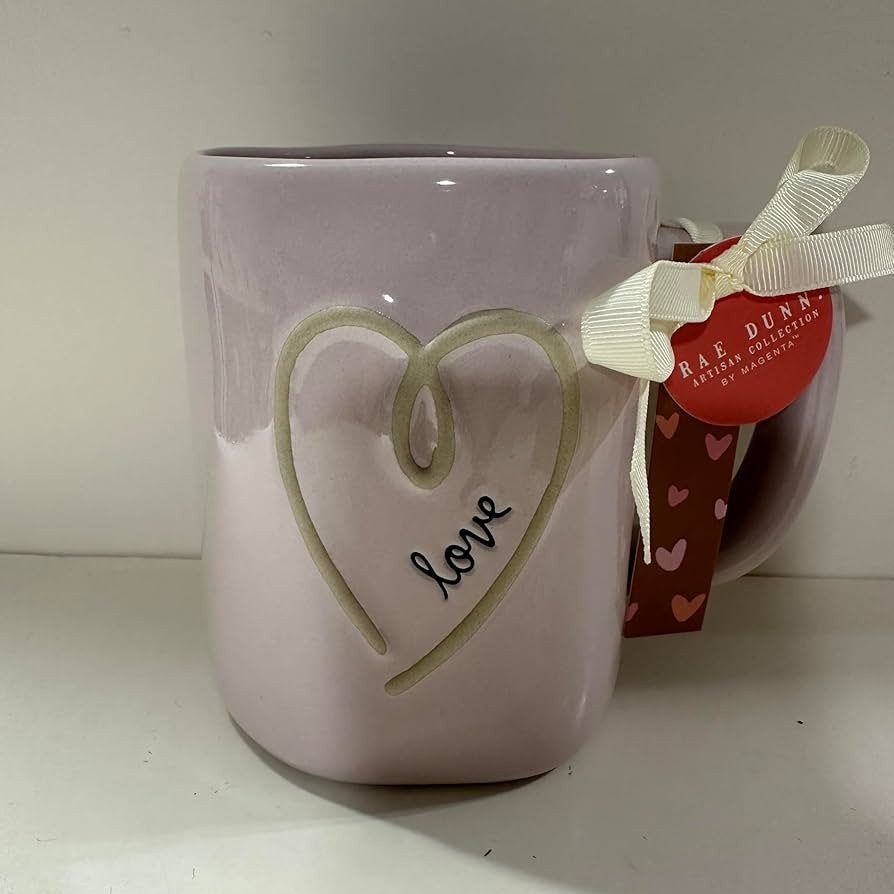 Rae -VALENTINE'S DAY *Love Themed* Coffee Mug and Products Series 5- Dunn By Magenta (LOVE Mug Al... | Amazon (US)