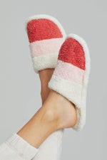 Fashion City Striped Slippers | Social Threads