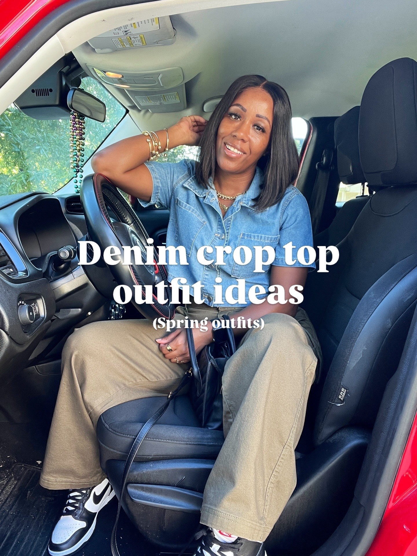 Denim crop top outfit idea

#LTKPetite #LTKootd #LTKOver40