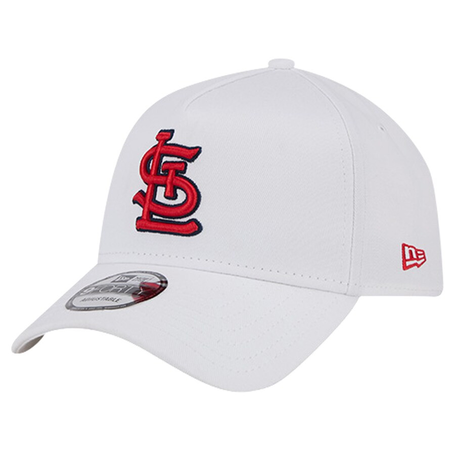 St. Louis Cardinals New Era TC A-Frame 9FORTY Adjustable Hat - White | Fanatics