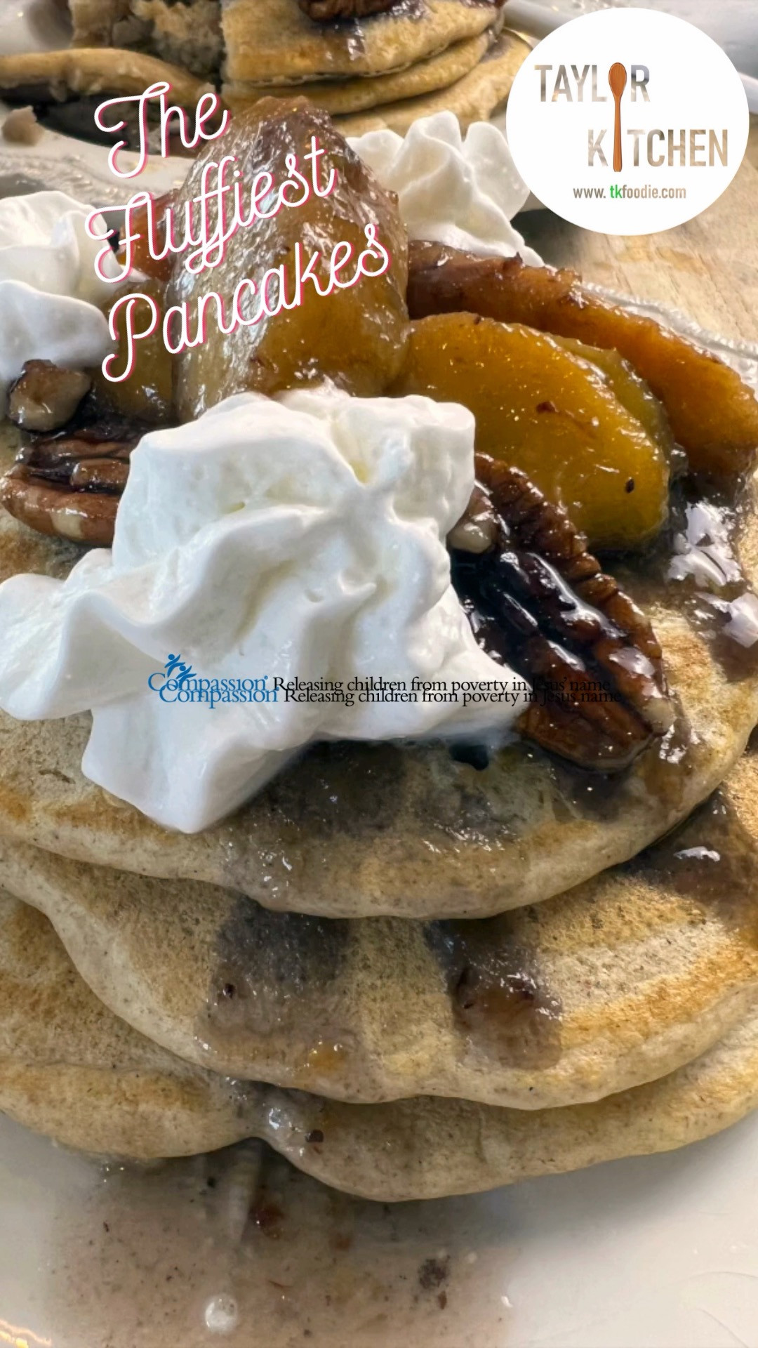 I don't know many people who don't love pancakes 🥞
This recipe uses fizzy water to give you the lightest fluffiest pancakes ever.  So worth a try.🥰
Check out the easy recipe here on tkfoodie.com - https://www.taylorkitchen.net/recipes/the-fluffiest-pancakes-with-peach-pecan-syrup

All the things to make this happen in your own kitchen are here on my LTK.

#LTKfoodie #LTKHome