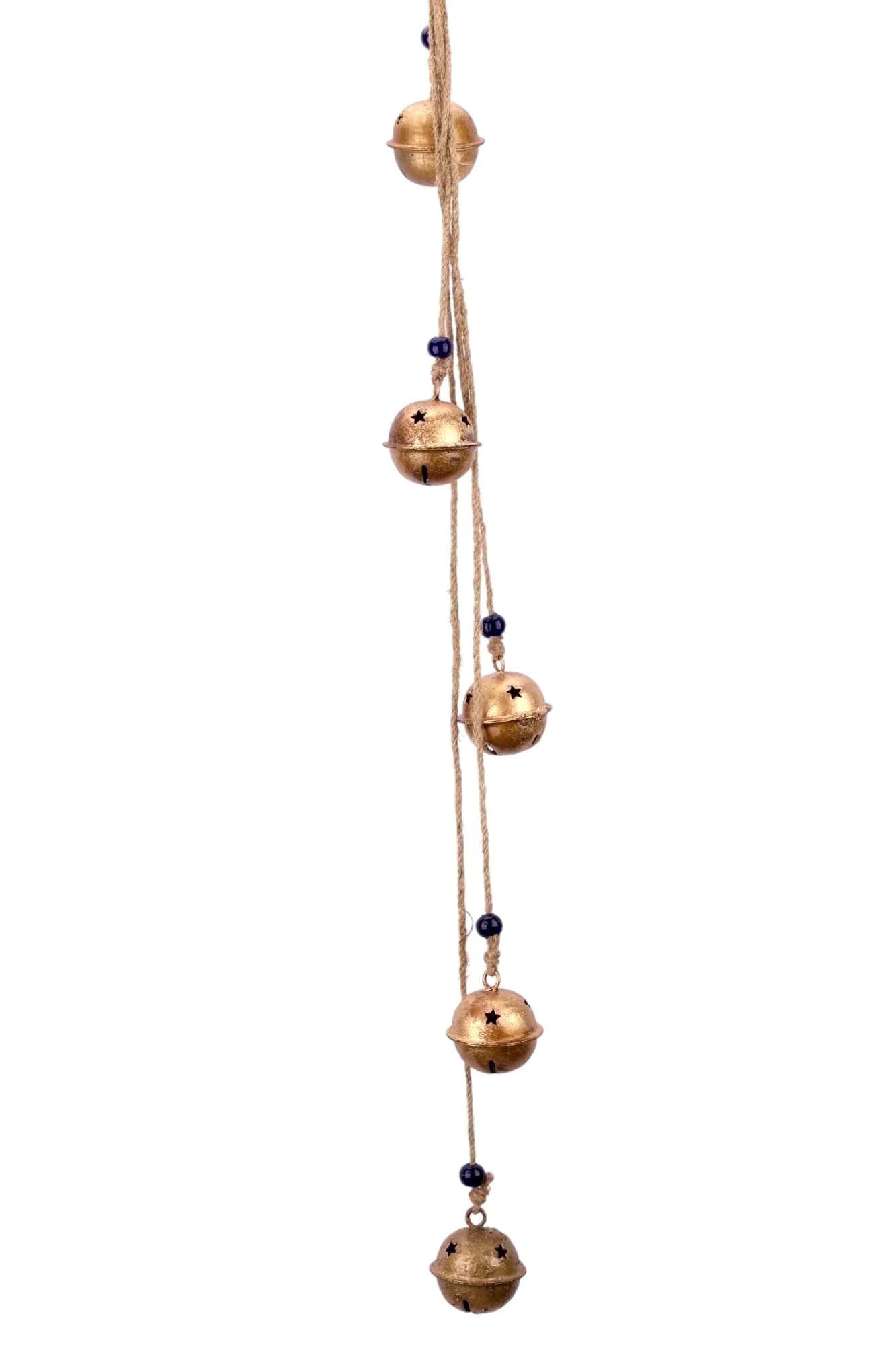 Vivanta Rustic Hanging Jingle Bells 42" – Vintage Metal Bells on Jute Rope | Farmhouse Door Kno... | Walmart (US)