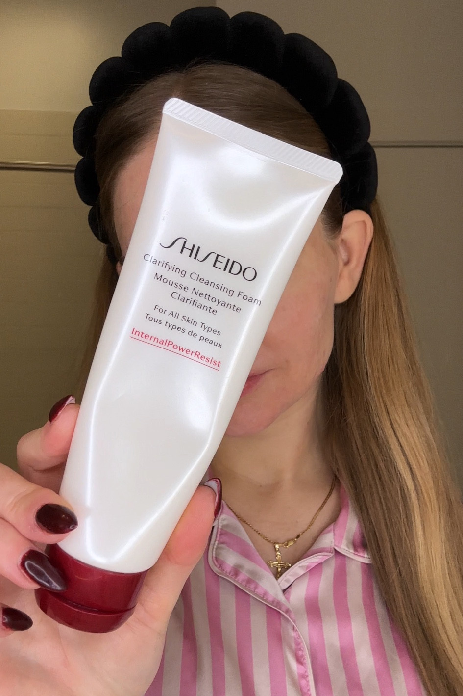 Showed cleanser