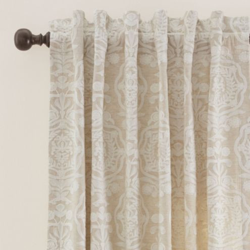 Elsbeth Crewel Embroidered Drapery Panel | Ballard Designs, Inc.