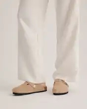 Water Repellent Suede Clog Mule | Quince