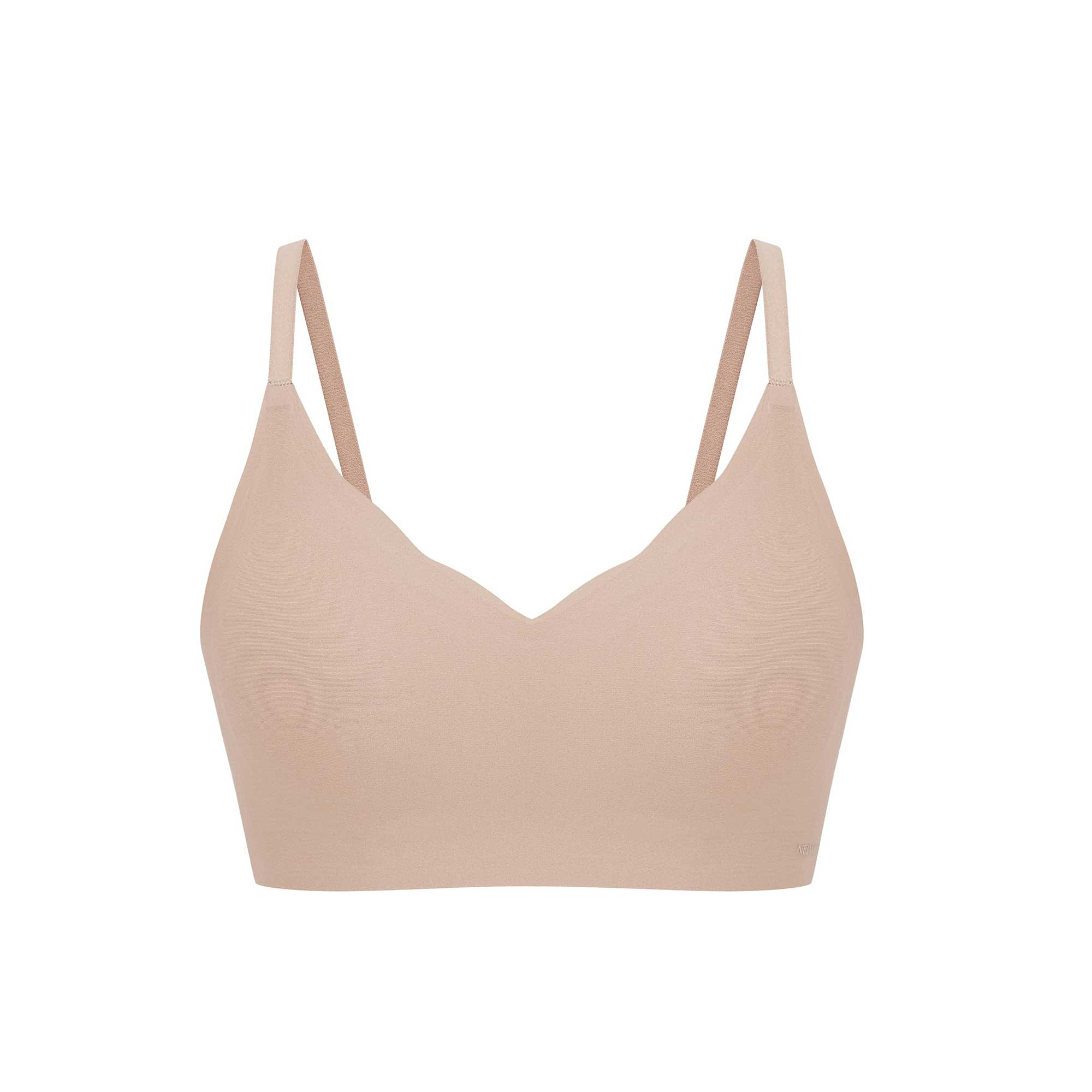 Barely Zero Fixed Cup Wavy Bra | NEIWAI