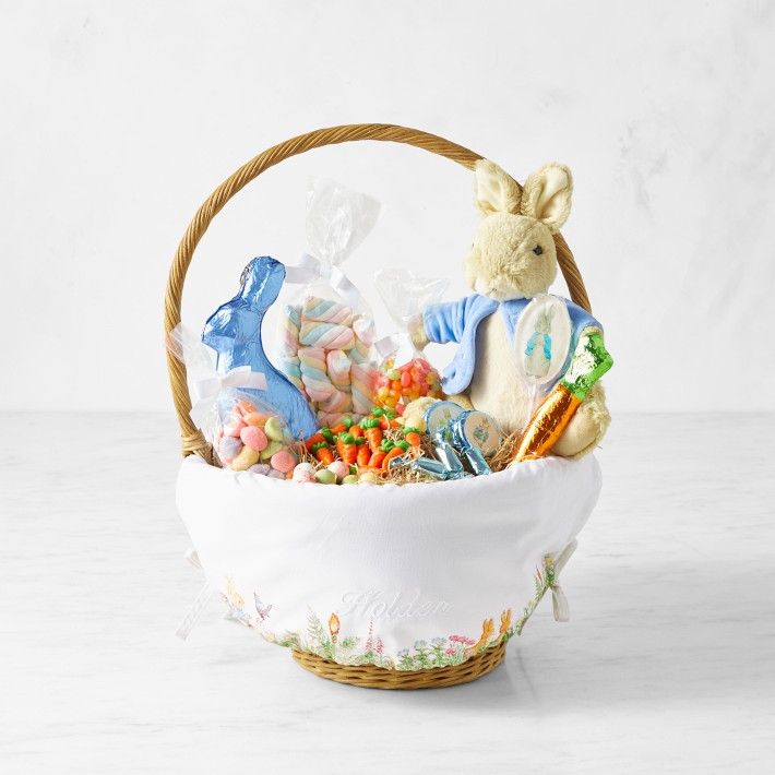 Williams Sonoma x Pottery Barn Kids Peter Rabbit Large Filled Easter Basket | Williams-Sonoma