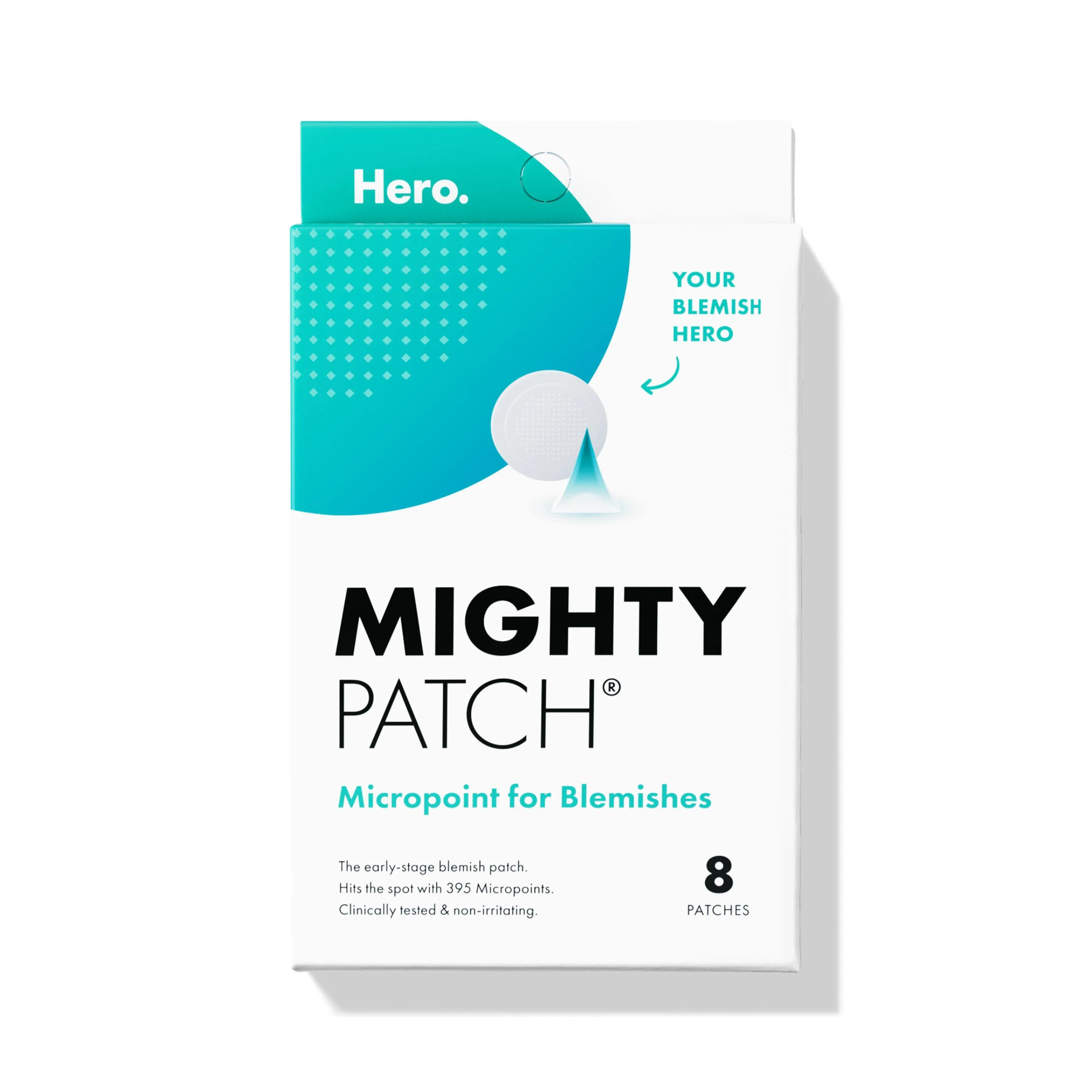 Mighty Patch Micropoint for Blemishes from Hero Cosmetics - Acne Patch for Early Stage Zits (8 Ct... | Walmart (US)